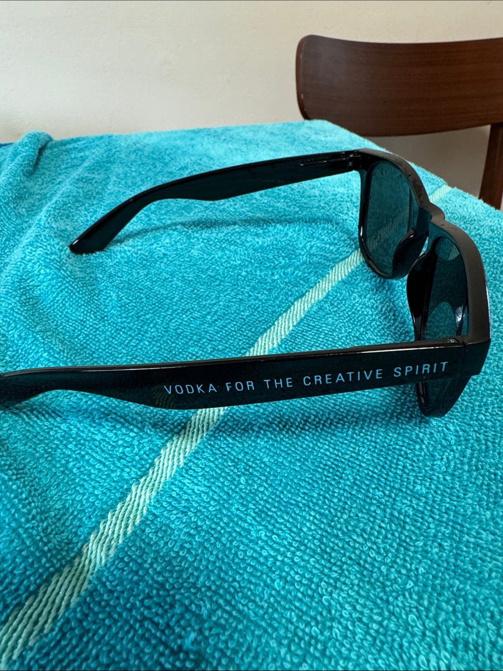 Promotional Black Sunglasses - "Vodka For The Creative Spirit"